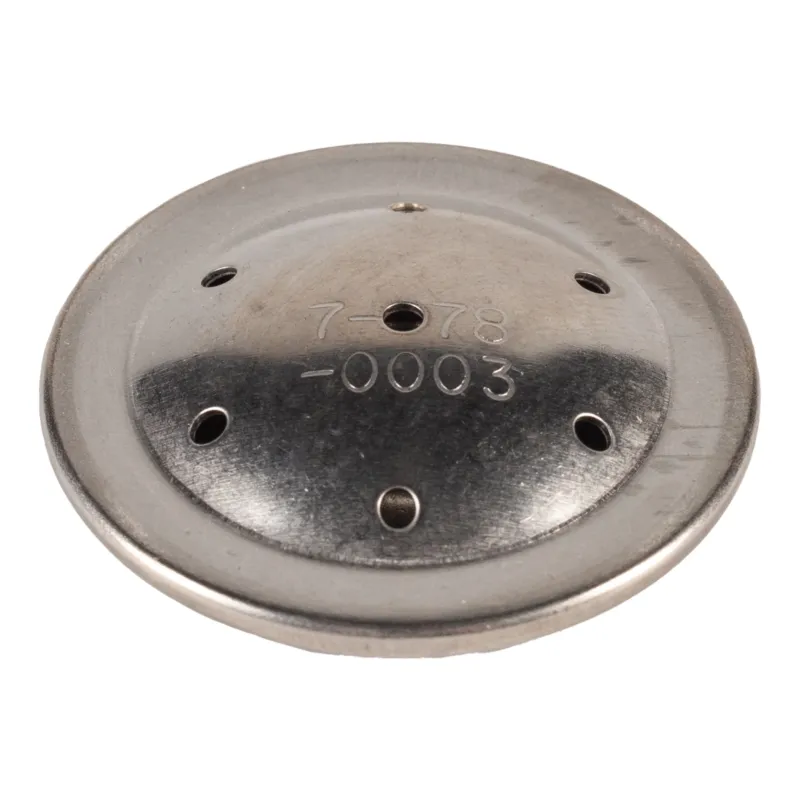 BUNN 01082.0003 Sprayhead for Coffee Brewers, 7 Hole Stainless Steel