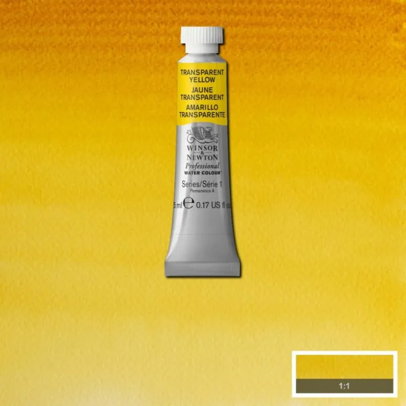 Transparent Yellow 5ml - S3 Professional Watercolour