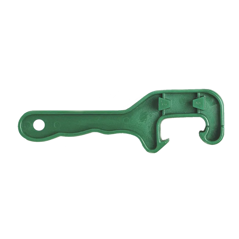Tolco Pail and Drum Opener, Fiberglass/Plastic, Green