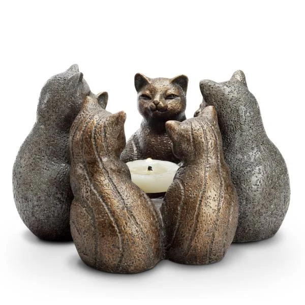 Cat Gathering Candleholder By SPI Home | Candle Holders | Modishstore