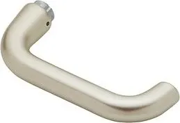 HOPPE Türdrückerlochteil Paris 138L Alu F2 neusilberfarbig 8 mm Vierkant DIN L/R