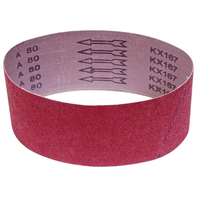 BERNARDO Schleifbänder für Holz – Modell Schleifband 610 x 100 mm - K 100 (10 Stk.) f. OSB 60