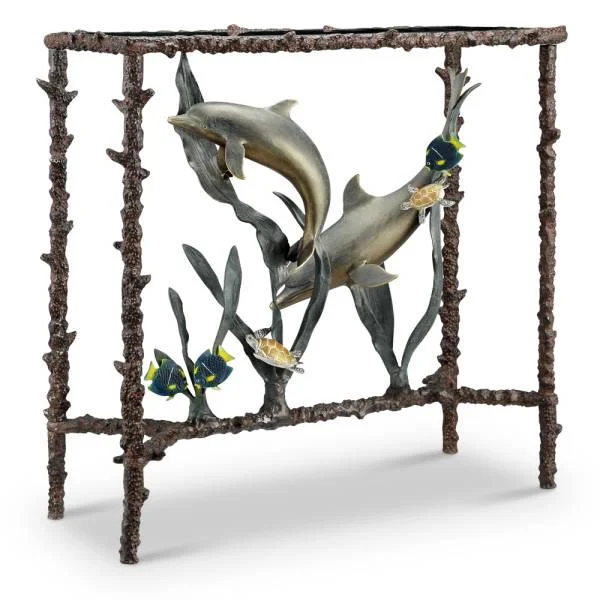 Dolphin Duo Lobby Table By SPI Home | End Tables | Modishstore