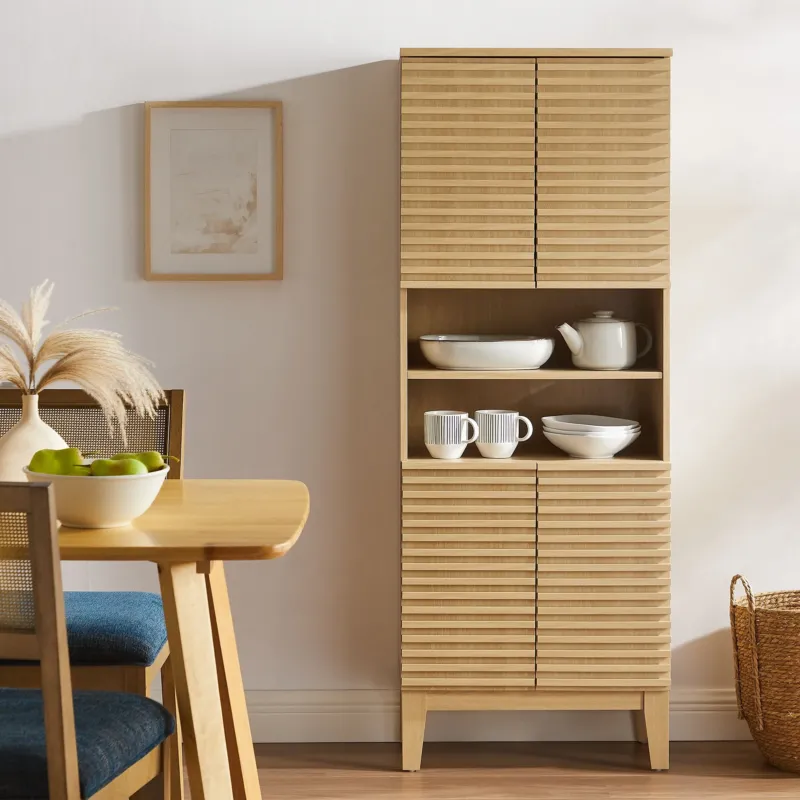 Render Tall Bathroom Storage Cabinet by Modway | Bathroom Accessories | Modishstore - 1