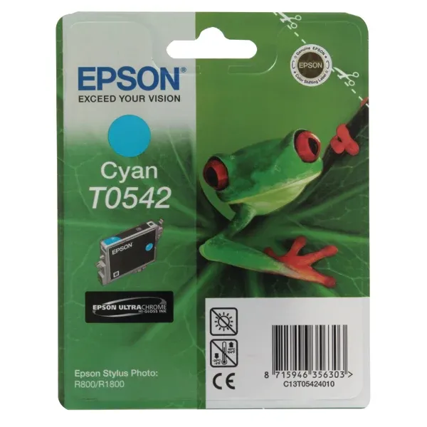 Epson T0542 Ink Cart Hi-Gloss Cyan