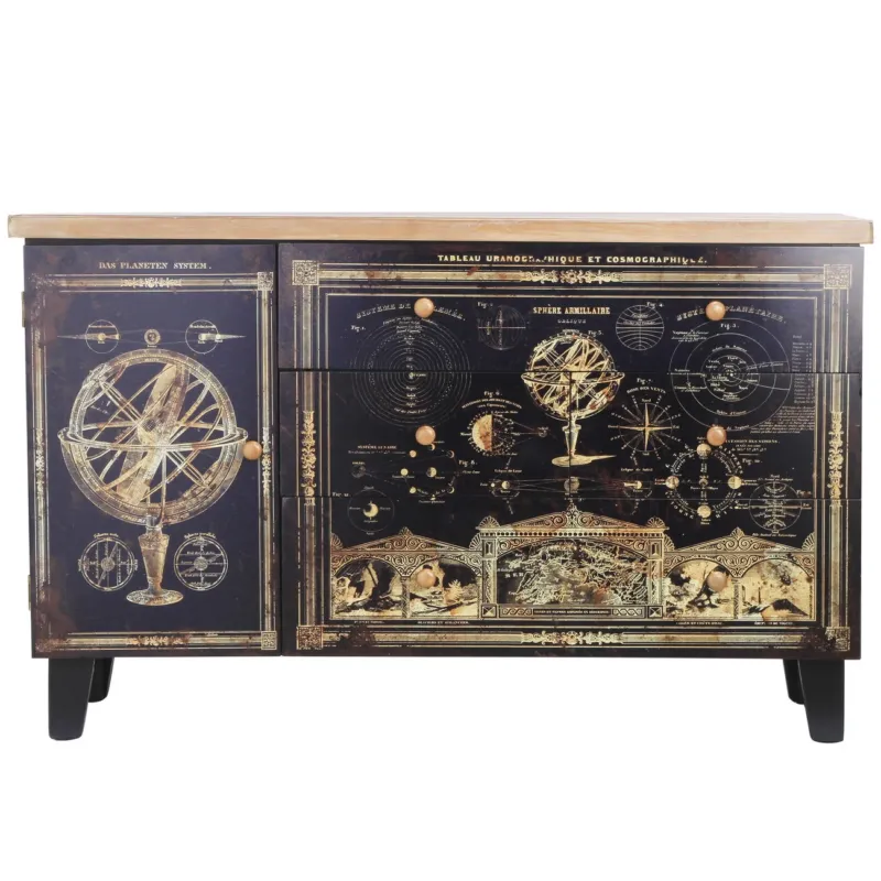 A&B Home Fantasy Garden Cabinet | Cabinets | Modishstore