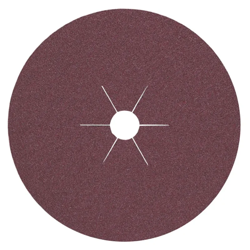 TECWERK Fiberscheibe Ø 115 mm K120 Korund für Holz & Metall