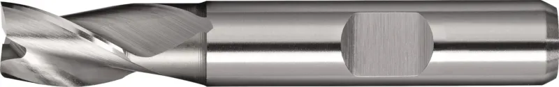 TECWERK Bohrnutenfräser DIN 327 Typ N 3 mm HSS-Co8 – 3 Schneiden, kurze Bauform