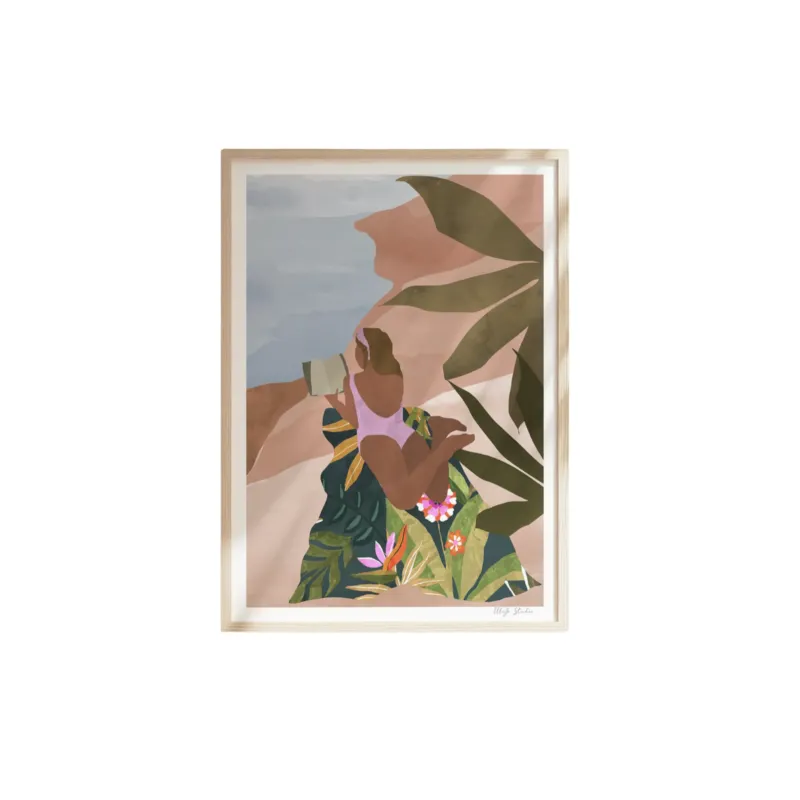 Beach Bum Limited Edition Art Print