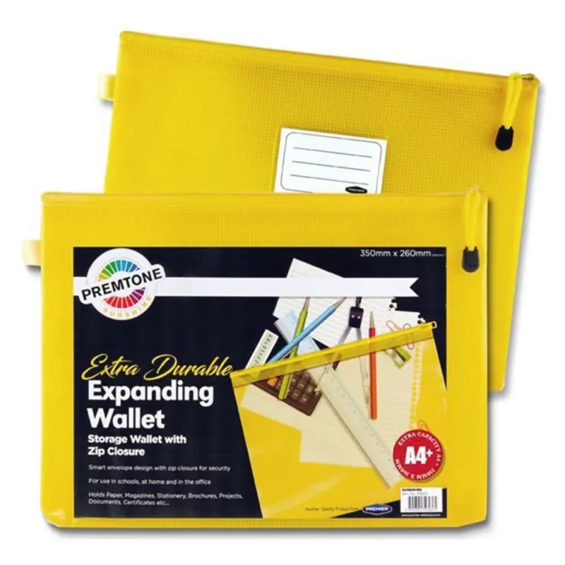 A4+ Extra Durable Mesh Wallet - Sunshine